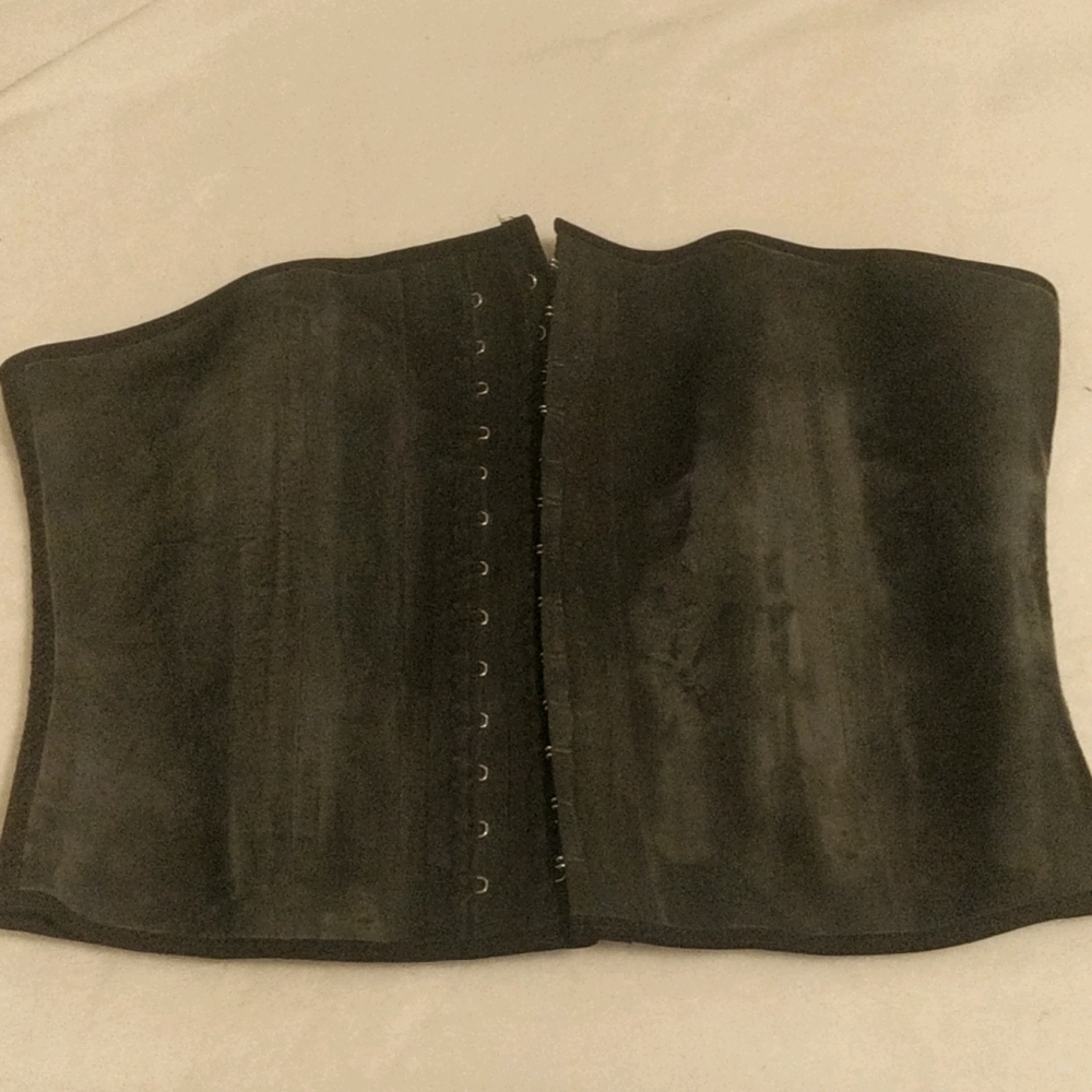 Latex Long Waist Corset